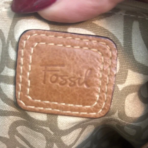 Fossil Tan Leather Shoulder Bag - Picture 13 of 16